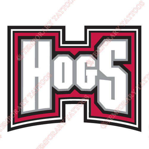 Arkansas Razorbacks 2001 2008 Wordmark Logo3 Customize Temporary Tattoos Stickers N3742